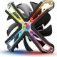 Zalman ZM-SF120 Cooler Case Fan 3pin Black RGB Light 12V 120X120X25mm Ανεμιστήρας Κουτιού Zalman ZM-SF120 Cooler Case Fan 3pin Black RGB Light 12V 120X120X25mm Ανεμιστήρας Κουτιού