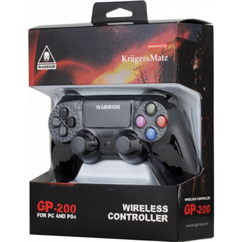 Joypad Kruger&Matz GP-200 Analogue Controller Black (PS4/PC) Joypad Kruger&Matz GP-200 Analogue Controller Black (PS4/PC)