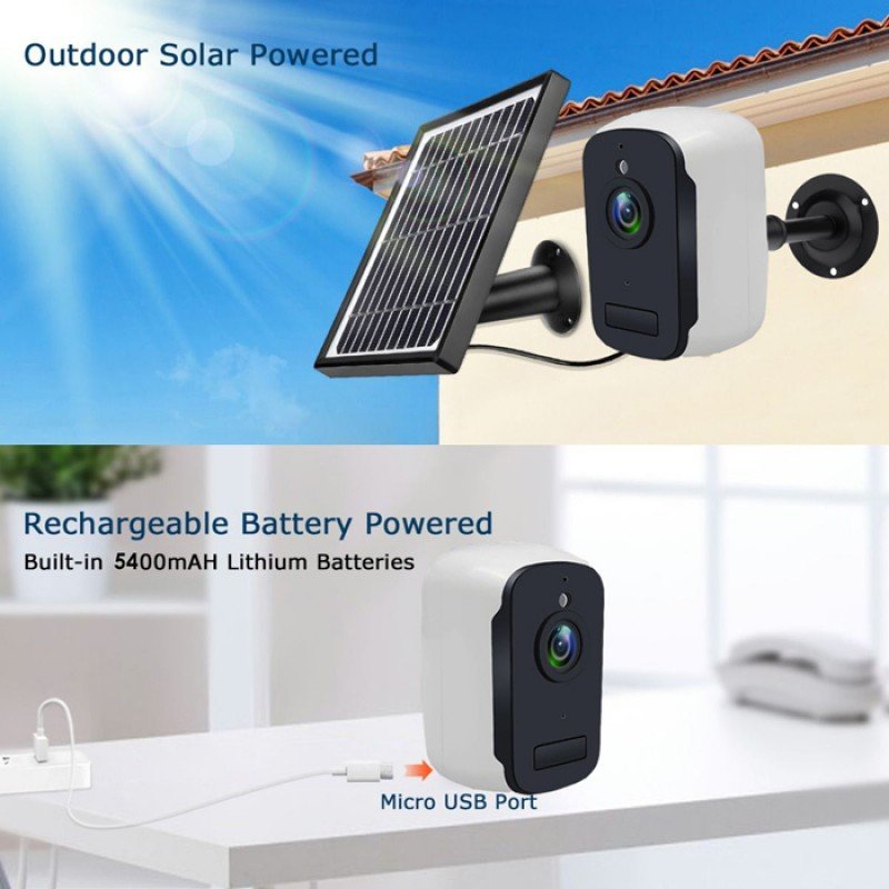 Innotronic ICH-BC22 IP Solar Camera Dome IP66 IR 10m External 2Mpx 1080p WiFi White Κάμερα Ηλιακή Innotronic ICH-BC22 IP Solar Camera Dome IP66 IR 10m External 2Mpx 1080p WiFi White Κάμερα Ηλιακή