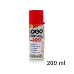 Λιπαντικό - Αντισκωριακό Logo 100 Spray 200ml Λιπαντικό - Αντισκωριακό Logo 100 Spray 200ml