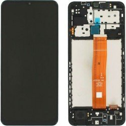 Οθόνη Samsung Galaxy M12 SM-M127 OEM LCD & Touch & Frame Black 