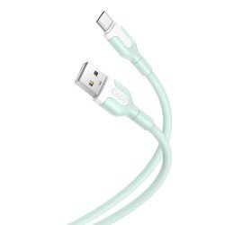 USB A 2.0 Cable Male To Type C Green 1m XO NB212 USB A 2.0 Cable Male To Type C Green 1m XO NB212