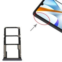 Βάση Κάρτας Μαύρη Xiaomi Poco C40 Pro Sim Tray Black Βάση Κάρτας Μαύρη Xiaomi Poco C40 Pro Sim Tray Black