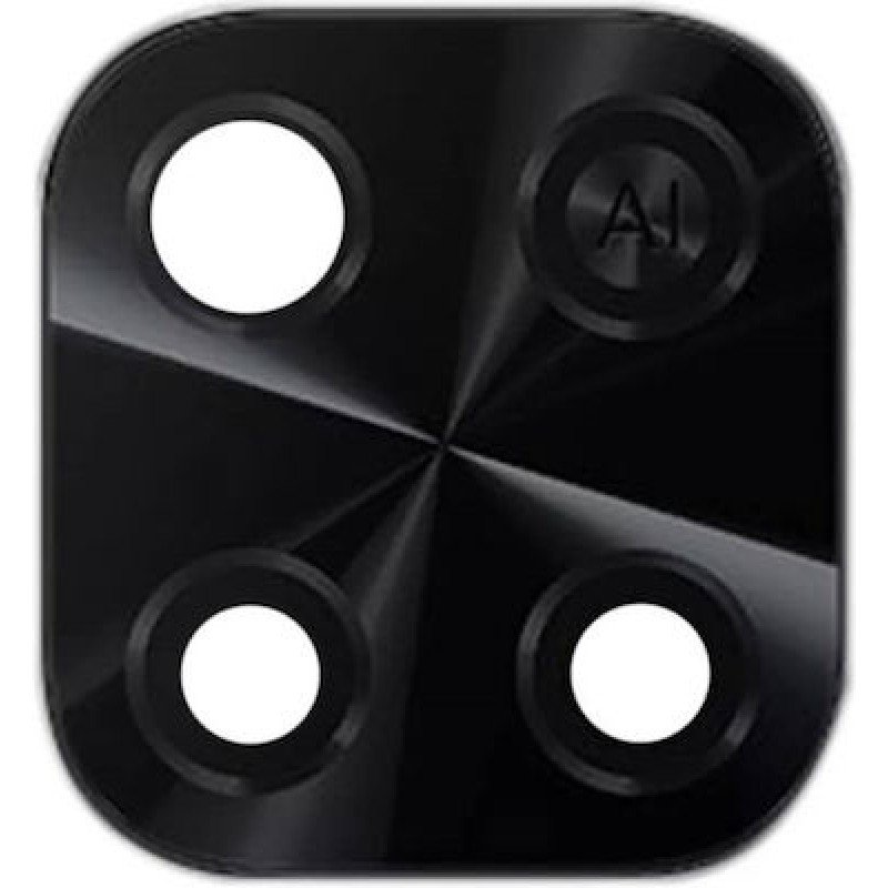 Γυαλί Πίσω Κάμερας Xiaomi Redmi 10c Back Camera Lens Black