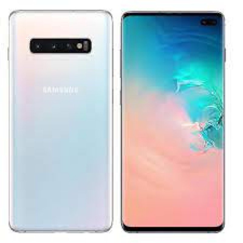 Samsung Galaxy S10 Plus Smart Phone 128GB Prism White Refurbished