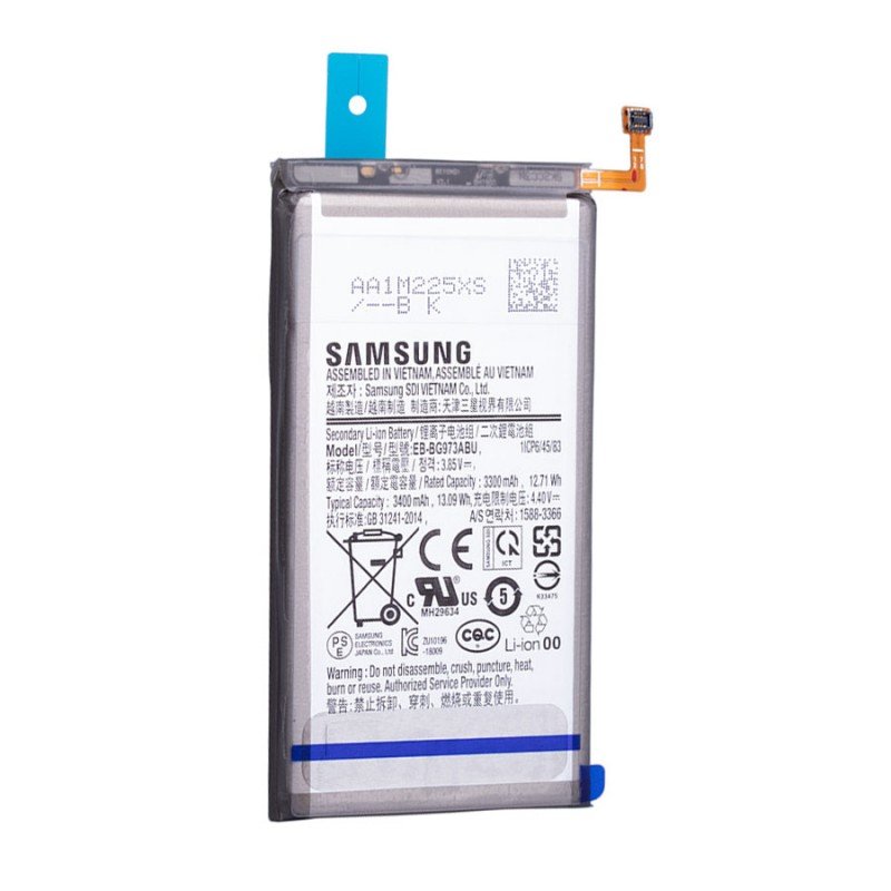 Αυθεντική Μπαταρία Samsung Galaxy S10 Original Battery EB-BG973ABU GH82-18826A Service Pack Αυθεντική Μπαταρία Samsung Galaxy S10 Original Battery EB-BG973ABU GH82-18826A Service Pack