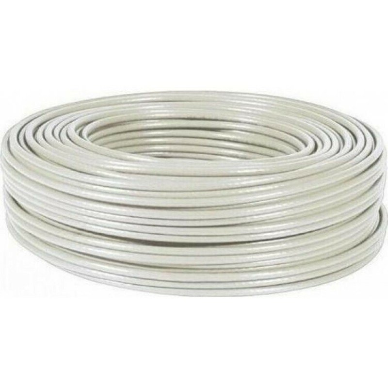 UTP Ethernet Cable 100m Gray Cat 5 Καλώδιο Δικτύου Γκρι VZN