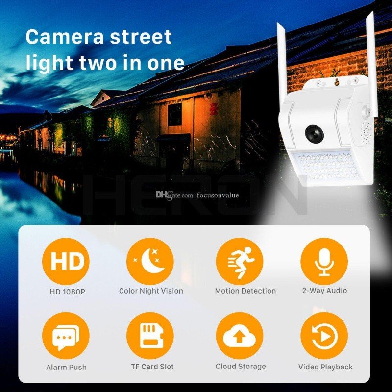 Wall Lamp Camera A11 V380 Pro IP65 IR 10m External 2Mpx 1080p WiFi White Κάμερα Τοίχου Εξωτερικού Χώρου Wall Lamp Camera A11 V380 Pro IP65 IR 10m External 2Mpx 1080p WiFi White Κάμερα Τοίχου Εξωτερικού Χώρου
