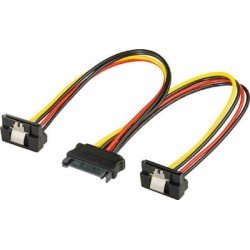 Cable Internal 0.15cm 1 x Sata 15p Male To 2 x Sata Corner Female CAB-W040 Καλώδιο Σύνδεσης Cable Internal 0.15cm 1 x Sata 15p Male To 2 x Sata Corner Female CAB-W040 Καλώδιο Σύνδεσης