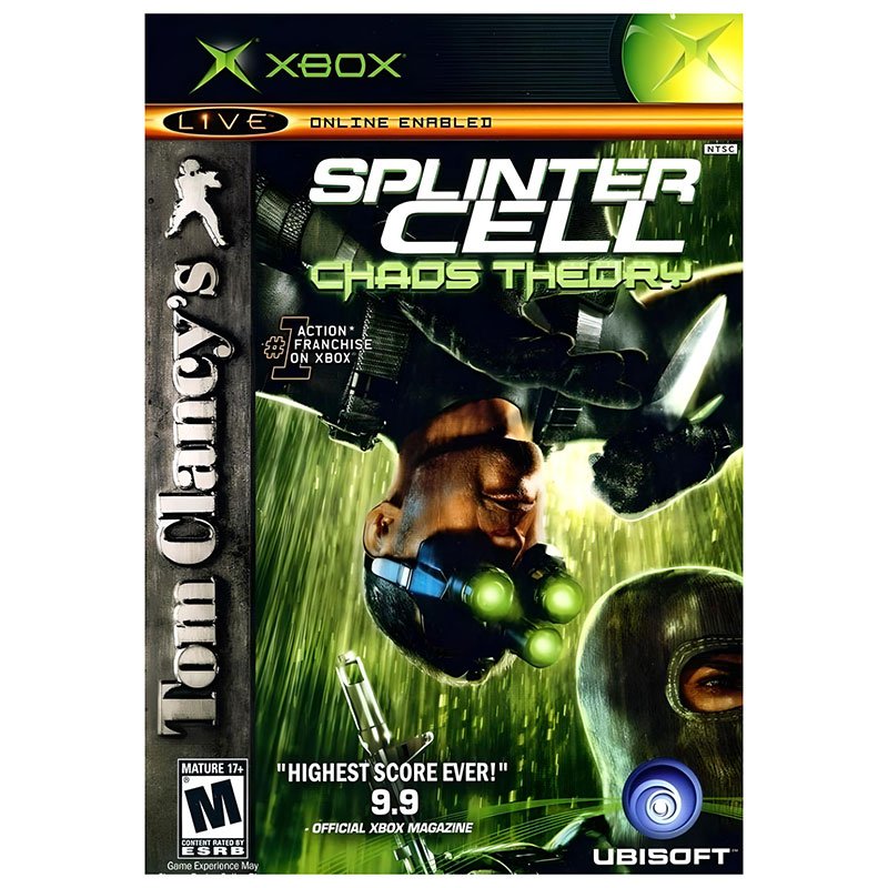 TOM CLANCYS SPLINTER CELL CHAOS THEORY -USED- (XBOX)