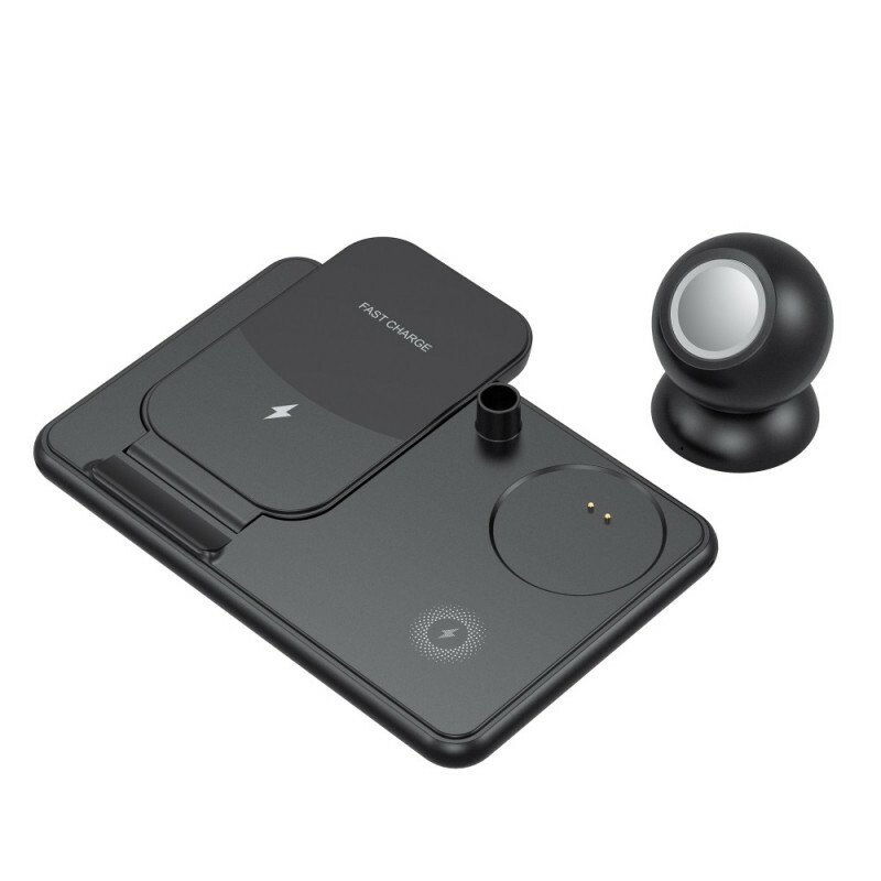 Qi Wireless Fast Charger 4 In 1 Power Supply Pad 15W QC 3.0 5V-12V 2A Ασύρματος Φορτιστής XO-W58 Qi Wireless Fast Charger 4 In 1 Power Supply Pad 15W QC 3.0 5V-12V 2A Ασύρματος Φορτιστής XO-W58