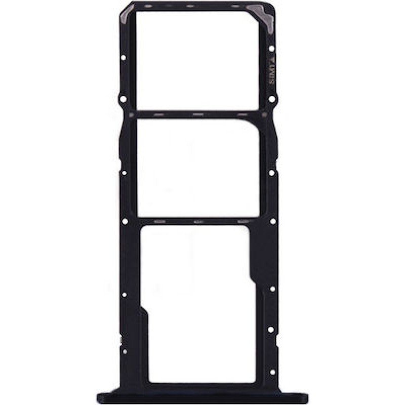 Βάση Κάρτας Μαύρη Huawei Y5P 4G/Y5P 5G Sim Tray Black