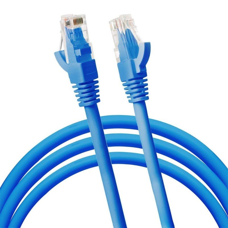 UTP Ethernet Cable 15m Blue Cat 6e Καλώδιο Δικτύου Μπλε