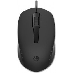 Mouse Wired Optical HP 150 1600dpi Black Hewlett Packard 240J6AA Ποντίκι Ενσύρματο Οπτικό Μαύρο 