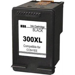 HP 300XL/901XL Black Printer Catridge Συμβατό Μελάνι Μαύρο