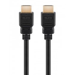 HDMI 2.1V Male To HDMI Male Cable Gold 1.5m 3D ARC 8K 60Hz 48Gbps Goobay 61639 Καλώδιο