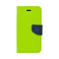 Θήκη Βιβλίο Πράσινη-Μπλε Samsung Galaxy S7 Edge G935 Fancy Book Case Green-Blue