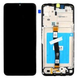 Αυθεντική Οθόνη Galaxy A22 5G SM-A226 Original LCD & Touch & Frame Black GH821-20694A Service Pack