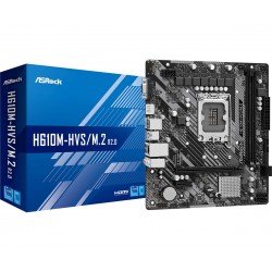 Asrock H610M-HVS/M.2 R2.0 DDR4 3200 Motherboard INTEL LGA1700 Μητρική Πλακέτα Asrock H610M-HVS/M.2 R2.0 DDR4 3200 Motherboard INTEL LGA1700 Μητρική Πλακέτα