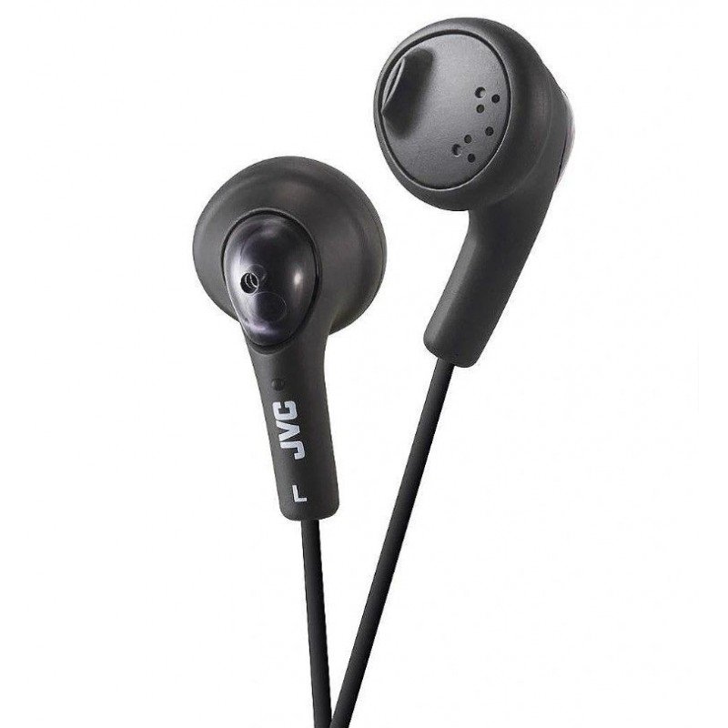 Headphones Stereo Jack 3.5 Black JVC HA-F160-B Ακουστικά Στέρεο Μαύρα