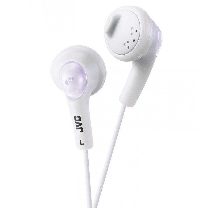 Headphones Stereo Jack 3.5 White JVC HA-F160-W Ακουστικά Στέρεο Λευκά