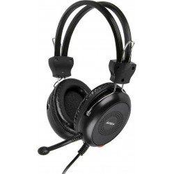 A4TECH HS-30 Gaming Headset 3.5mm Black 40mm Ενσύρματα Ακουστικά Μαύρα