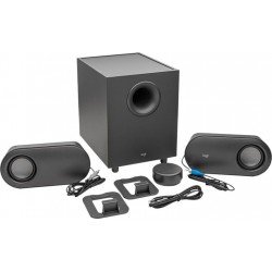 Ηχεία 2.1 40Watt Μαύρα Logitech Z407 Multimedia USB Bluetooth 4.2 Speaker Set & Remote Black Ηχεία 2.1 40Watt Μαύρα Logitech Z407 Multimedia USB Bluetooth 4.2 Speaker Set & Remote Black