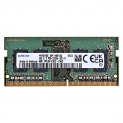 4Gb Memory Ram Sodim DDR4 2400Mhz Samsung 1.2V CL19 M471A5244VB0 Μνήμη Φορητού Refurbished
