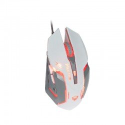 Ποντίκι Οπτικό Ενσύρματο Mouse Optical Wired Gaming 6 Buttons 2400Dpi Usb White Meetion MT-M915 Ποντίκι Οπτικό Ενσύρματο Mouse Optical Wired Gaming 6 Buttons 2400Dpi Usb White Meetion MT-M915