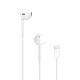 Apple Earpods Lightning MMTN2ZM/A Original Handsfree White iPhone 7 Ακουστικά & Μικρόφωνο Λευκά A1748