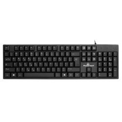 Keyboard Wired Black Usb Full Size 104 Keys English-Greek Πληκτρολόγιο Ενσύρματο Μαύρο Ελληνικό PT-1074 Keyboard Wired Black Usb Full Size 104 Keys English-Greek Πληκτρολόγιο Ενσύρματο Μαύρο Ελληνικό PT-1074