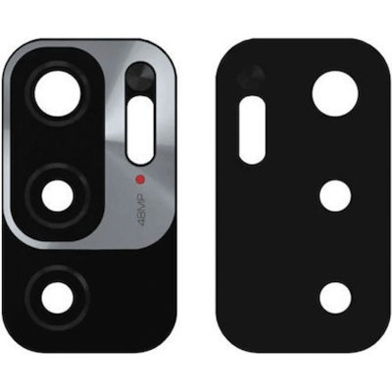 Γυαλί Πίσω Κάμερας Xiaomi Redmi Note 10 5G Back Camera Lens Black