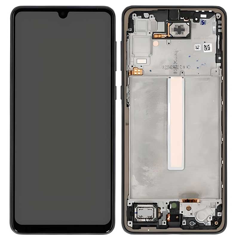 Αυθεντική Οθόνη Samsung Galaxy A33 5G SM-A336B Original LCD & Touch & Frame Black GH82-28143A Service Pack