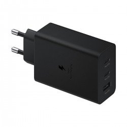 Φορτιστής Πρίζας Quick Power Charger GaN PD+QC 2 x USB Type C & 1 x USB A 5V-12V 65W Black T6530NBEGWW Φορτιστής Πρίζας Quick Power Charger GaN PD+QC 2 x USB Type C & 1 x USB A 5V-12V 65W Black T6530NBEGWW