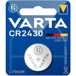 Μπαταρία Λιθίου Varta CR2430 Lithium Battery CR 2430 Premium Quality 3V 
