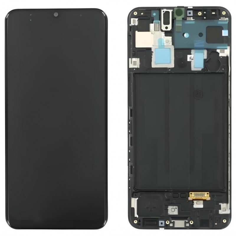 Οθόνη Samsung Galaxy A30 A305 LCD Incell & Touch & Frame Black