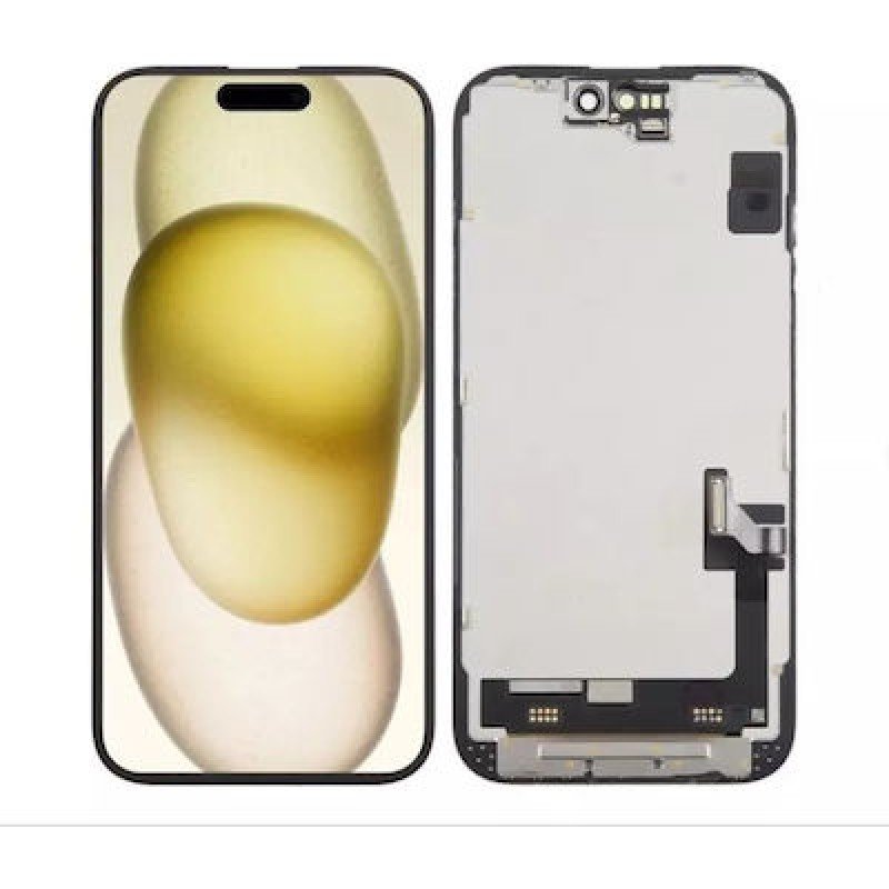 Οθόνη iPhone 15 Pro Max LCD & Touchscreen JK FHD Changeable IC Black i15