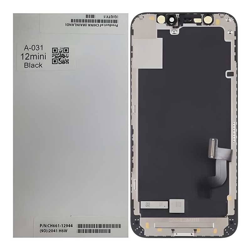 Αυθεντική Οθόνη Με Τζάμι Αφής iPhone 12 Mini LCD & Touchscreen - Digitizer Original Service Pack