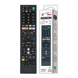 Universal Remote Control Smart TV Sony Τηλεχειριστήριο Τηλεόρασης Ready