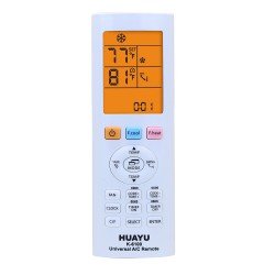 Τηλεχειριστήριο Συμβατό Air Condition Remote Control Universal RC Huayu K-6100 Τηλεχειριστήριο Συμβατό Air Condition Remote Control Universal RC Huayu K-6100