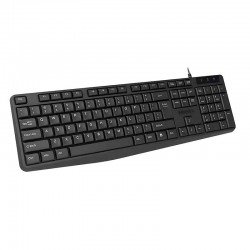 Πληκτρολόγιο Ενσύρματο Μαύρο Keyboard Black Wired Meetion MT-K200 Πληκτρολόγιο Ενσύρματο Μαύρο Keyboard Black Wired Meetion MT-K200
