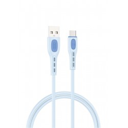 USB A 2.0 Cable Male To Lightning 3A Blue 1m XO NB280 Καλώδιο Φόρτισης USB A 2.0 Cable Male To Lightning 3A Blue 1m XO NB280 Καλώδιο Φόρτισης