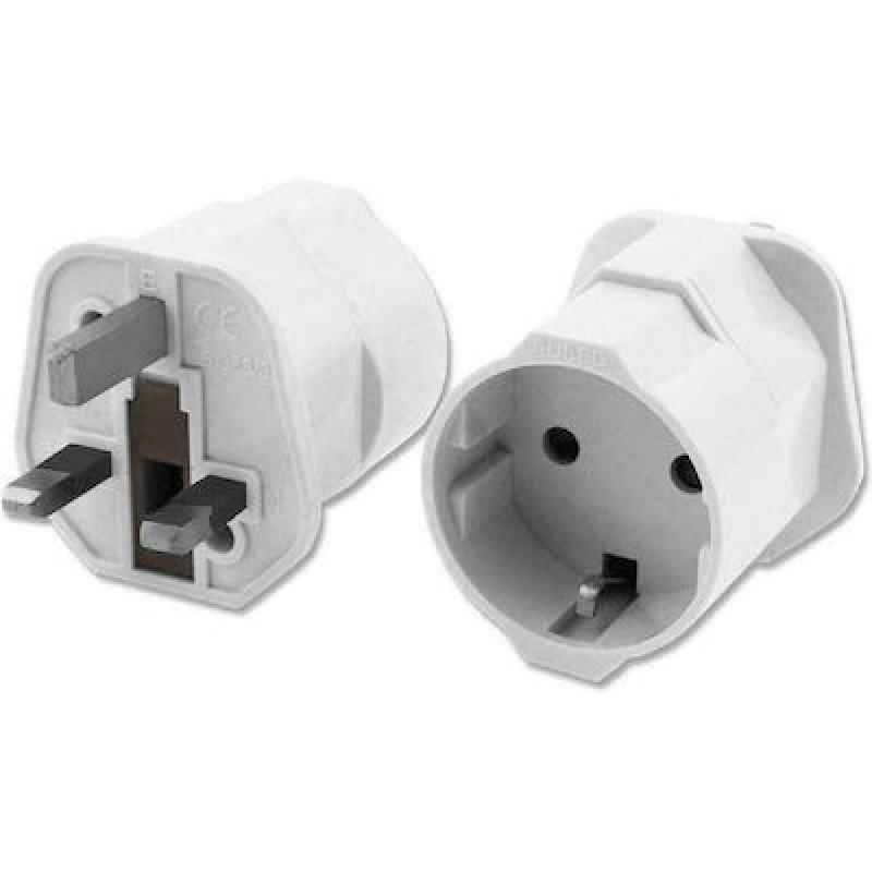 POWER ADAPTOR GREEK TO ENGLISH PLUG UNIVERSAL UK SOCKET SUKO WHITE ΑΝΤΑΠΤΟΡΑΣ ΣΟΥΚΟ ΛΕΥΚΟΣ 1545 POWER ADAPTOR GREEK TO ENGLISH PLUG UNIVERSAL UK SOCKET SUKO WHITE ΑΝΤΑΠΤΟΡΑΣ ΣΟΥΚΟ ΛΕΥΚΟΣ 1545