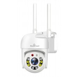  IP Camera Dome IP65 IR 10m External 2Mpx 1080p WiFi White Κάμερα Εξωτερικού Χώρου Λευκή PT-1144
