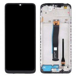 Οθόνη Xiaomi Redmi 12c/Poco C55 OEM LCD & Touch & Frame