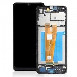 Οθόνη Samsung Galaxy A05 SM-A055 OEM LCD & Touch & Frame Black
