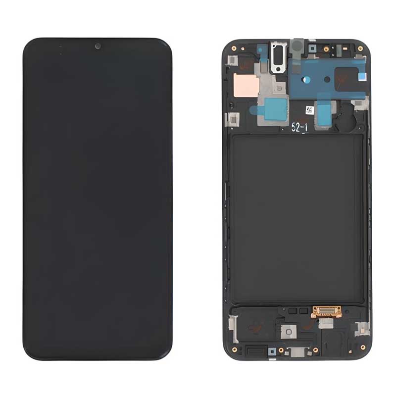 Οθόνη Samsung Galaxy A30 A305 Oled & Touch & Frame Black OEM