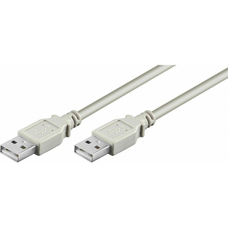 USB A 2.0 Cable Male-Male 5m White High Speed Καλώδιο