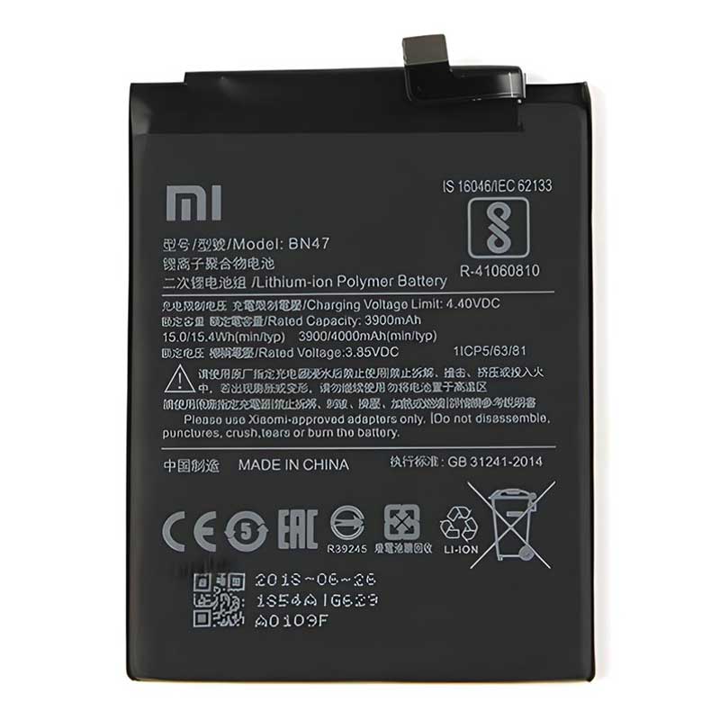 Αυθεντική Μπαταρία Xiaomi Mi A2 Lite/Redmi 6 Pro BN47 Original Battery Service Pack