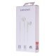 HUAWEI AM115 ORIGINAL STEREO 3.5 HEADSET & MICROPHONE HANDSFREE EARPHONES ON/OFF & VOLUME CONTROL WHITE SMART PHONE ΑΚΟΥΣΤΙΚΑ ΜΕ ΜΙΚΡΟΦΩΝΟ ΨΕΙΡΕΣ ΛΕΥΚΑ
